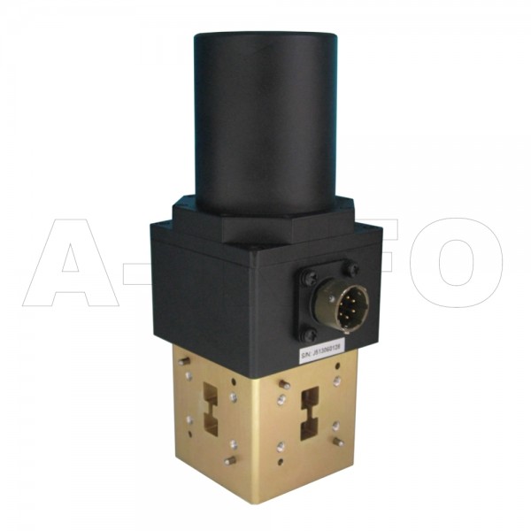 250drwesmd Wrd250 Double Ridge Waveguide Spdt Latching Switch 2.6 7.8ghz E Plane With Three Double Ridge Waveguide Interfaces