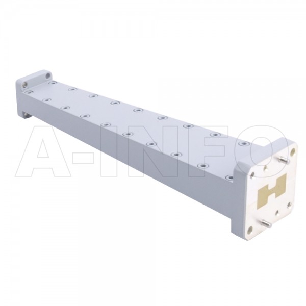 580d42wa 152.4 Double Ridge To Rectangular Waveguide Transition 18 26.5ghz 152.4mm(6inch) Wrd580 To Wr42