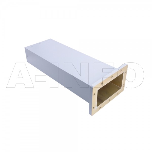 650wmpl80 Wr650 Waveguide Low Medium Power Load 1.12 1.7ghz With Rectangular Waveguide Interface