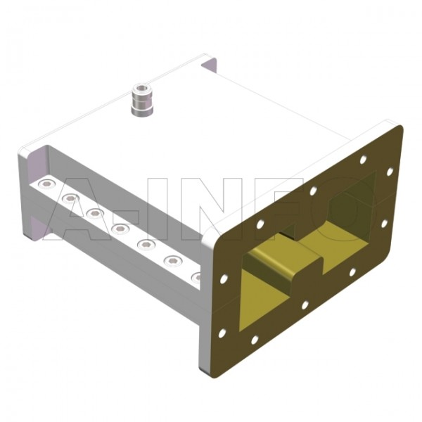 84drwhcan Right Angle High Power Double Ridge Waveguide To Coaxial Adapter 0.84 2ghz Wrd84 To N Type Female