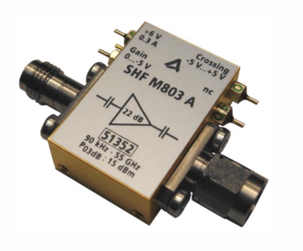 SHF M803 A Broadband Amplifier 90kHz-55GHz 22dB Gain