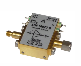 SHF M827 B Ultra-Broadband Amplifier incl. Opt. 1.0 mm 70kHz-70GHz 11dB Gain