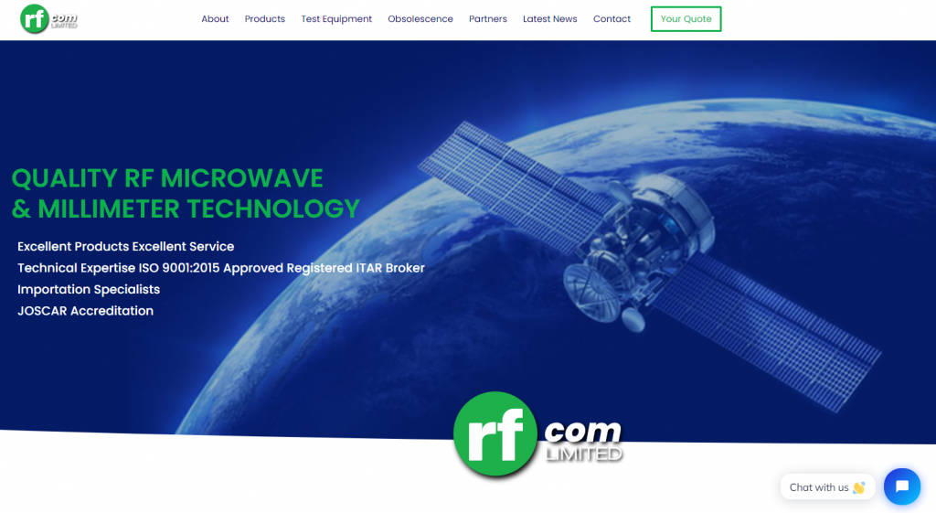RF Com launch new enhanced website
