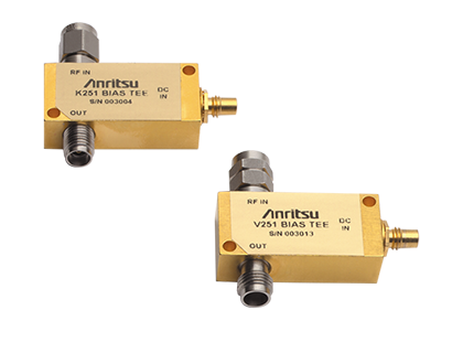 Anritsu Ultra-Wideband Bias Tees K251/V251 50KHz to 65GHz