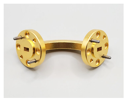 Wr 05, 90° H Plane Waveguide Bend 140 Ghz To 220 Ghz G Band