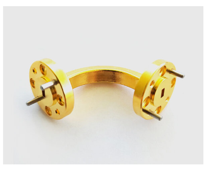 Wr 15, 90° E Plane Waveguide Bend 50 Ghz To 75 Ghz V Band