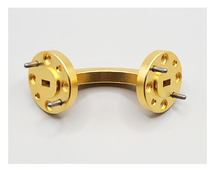 Wr 15, 90° H Plane Waveguide Bend 50 Ghz To 75 Ghz V Band